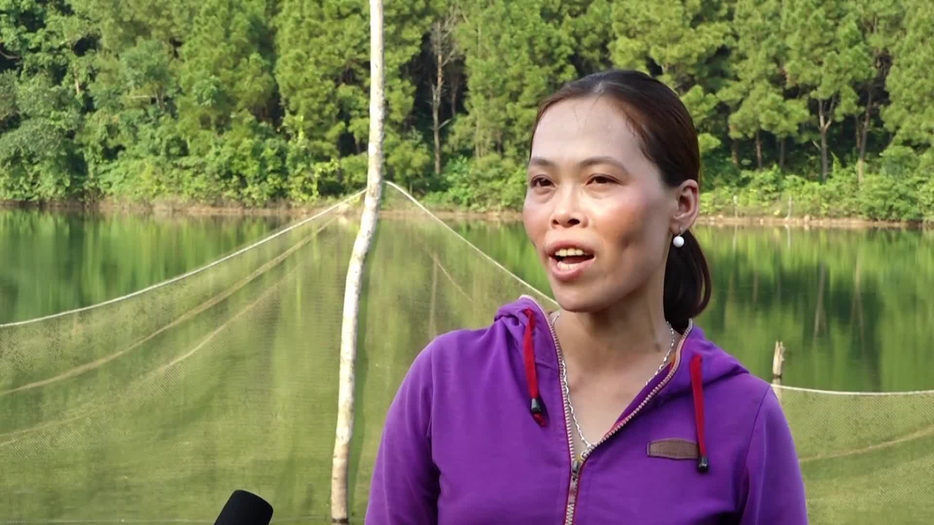 Chị Nguyễn Thị Quyên ở thôn 9, xã Xuân Trạch, huyện Bố Trạch