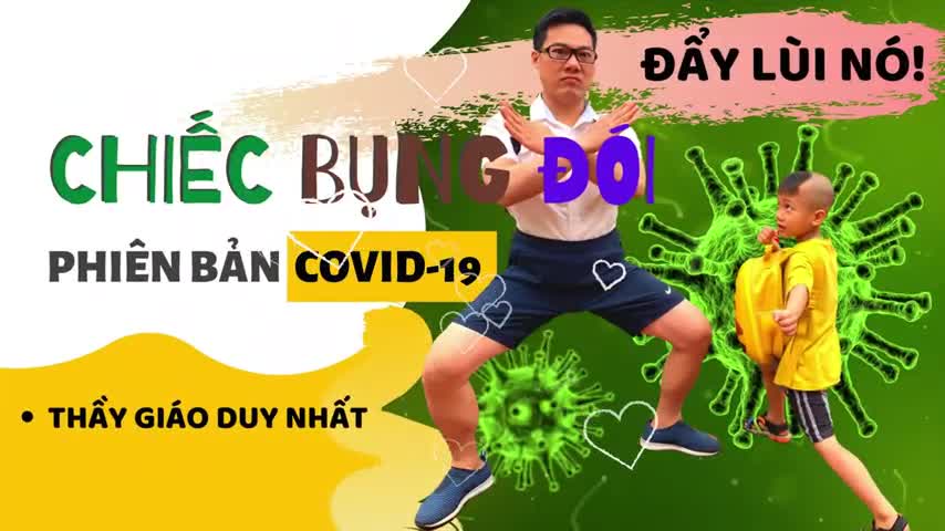 “Phát sốt” cùng clip Đẩy lùi nó của thầy giáo dạy nhạc giữa mùa dịch Covid-19
