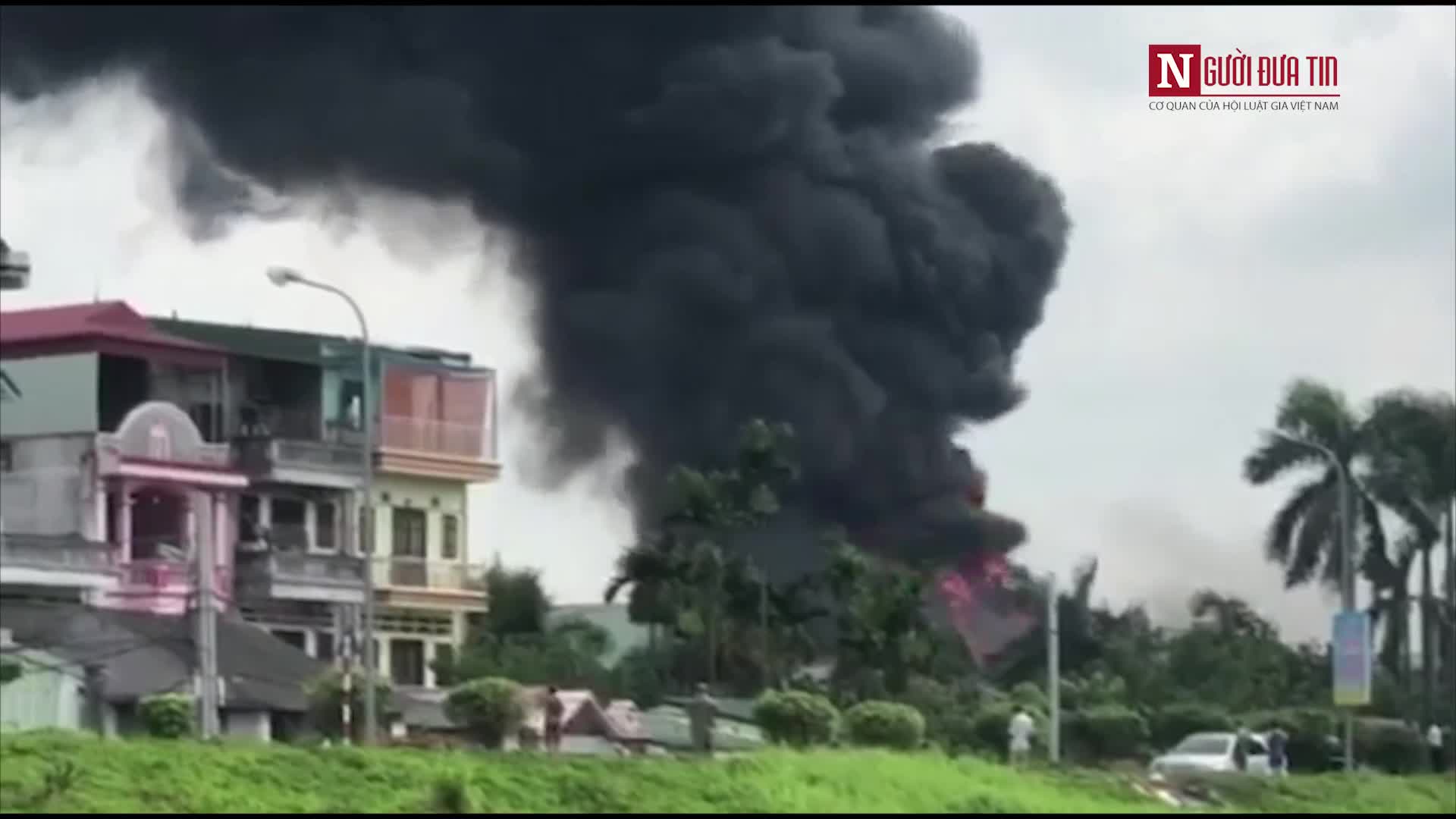 cháy lớn đông trù