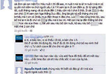 Pháp luật - 'Đua nhau' lên Facebook chửi cha mẹ thậm tệ (Hình 3).