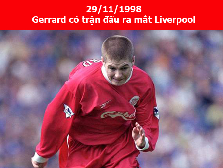 Bóng đá Quốc tế - Điểm lại sự nghiệp hào hùng của Steven Gerrard