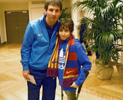 Bóng đá Quốc tế - Cậu bé cụt chân và ước mơ xúc động thế giới