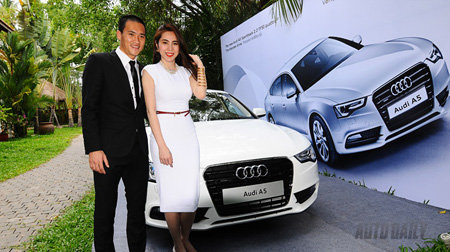 Ô tô-Xe máy - Công Vinh, Thủy Tiên sắm siêu xe Audi A5 giá khủng (Hình 2).