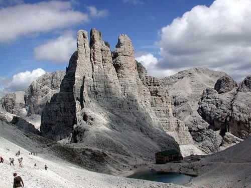 Xã hội - Hoàng hôn trên đỉnh núi tuyết Dolomites (Hình 7).