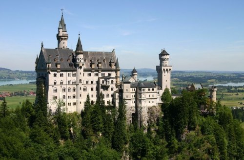 Xã hội - Lâu đài Neuschwanstein: Mộng mơ của một vị vua