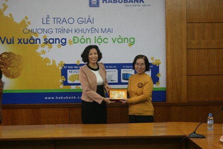 Bất động sản - Habubank trao giải 10 lượng vàng cho khách hàng