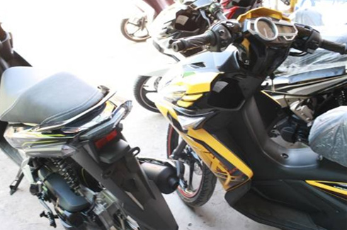 Ô tô-Xe máy - Rò rỉ hình ảnh xe Yamaha Nouvo 2012 (Hình 2).