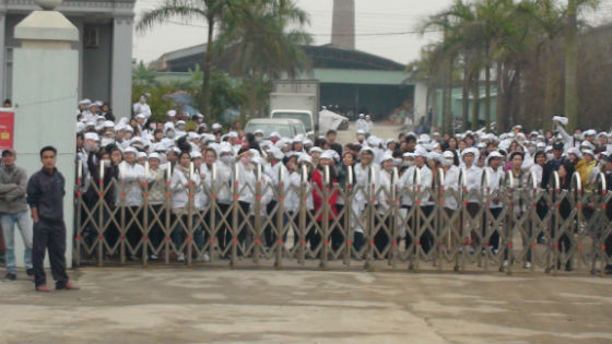 Bất động sản - Đ&igrave;nh c&ocirc;ng tại nh&agrave; m&aacute;y đối t&aacute;c của Samsung, Nokia ở Việt Nam