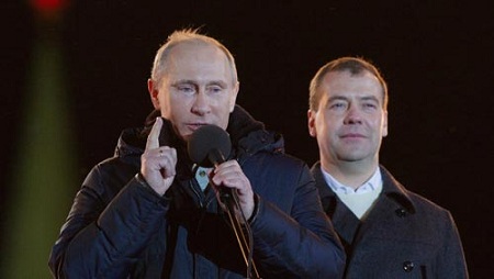 Thế giới - Tổng thống Putin bật khóc vì xúc động khi đắc cử (Hình 2).