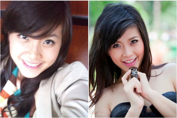 Xã hội - Mặt mộc đáng yêu của các hot girl Việt (Hình 7).