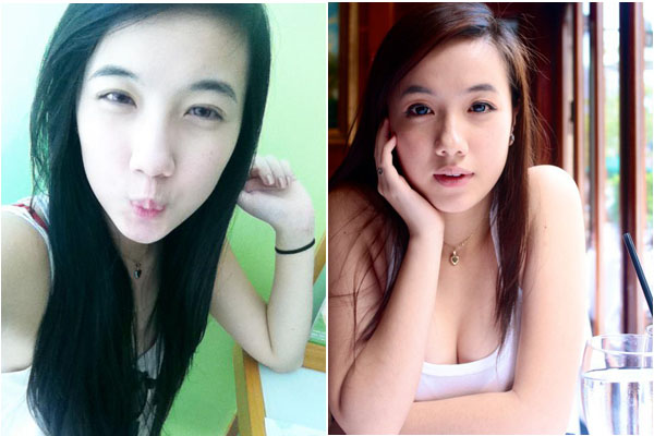 Xã hội - Mặt mộc đáng yêu của các hot girl Việt (Hình 12).