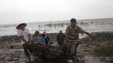 Nhịp sống - Ảnh: Người dân chằng néo nhà cửa đối phó siêu bão (Hình 8).