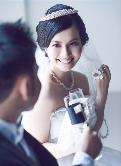 Sự kiện - Ảnh cưới đẹp lung linh của Miss teen Huyền Trang (Hình 5).