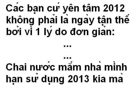 Xã hội - Cư dân mạng 'chế' ảnh hài hước về ngày tận thế (Hình 11).