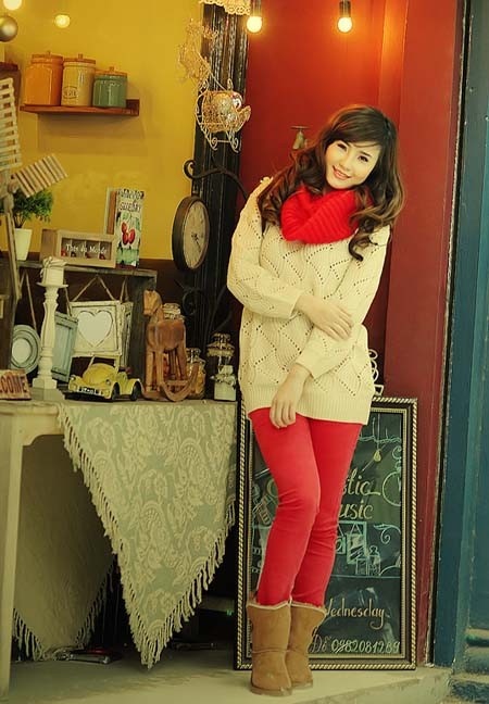 Sự kiện - Style Noel đa phong cách của Khánh Chi (Hình 8).