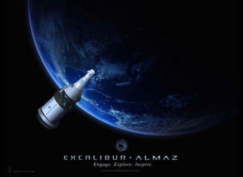 Xã hội - Excalibur Almaz: Giá vé lên Mặt trăng 155 triệu USD