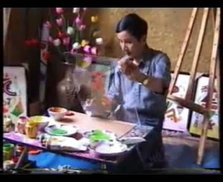 Lạ & Cười - Người vẽ tranh Bác Hồ ngược và sự khổ luyện phi thường (Hình 2).