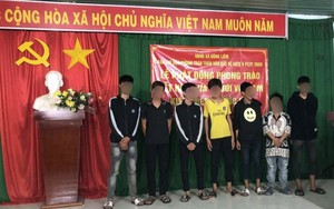 Nhóm thanh, thiếu niên ném đá trên cao tốc bị đưa ra kiểm điểm trước dân