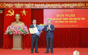 Thứ trưởng Bộ KH&ĐT Trần Duy Đông làm Phó Bí thư Tỉnh ủy Vĩnh Phúc