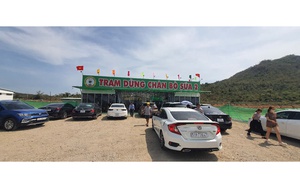 Trạm dừng nghỉ tạm cao tốc Vĩnh Hảo – Phan Thiết đón hàng ngàn phương tiện ngày đầu hoạt động