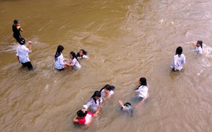 Video: Người dân Lâm Đồng lội nước để mưu sinh trong những ngày mưa, lũ- Ảnh 3. Video: Người dân Lâm Đồng lội nước để mưu sinh trong những ngày mưa, lũ- Ảnh 3.