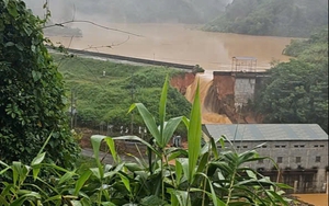 Cận cảnh hiện trạng tại hồ chứa nước trên núi ở Lâm Đồng bị vỡ gây thiệt hại về người và tài sản - Ảnh 9.