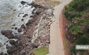 Nhiều hộ dân canh cánh nỗi lo mất nhà, mất đất, mất đường vì sạt lở - Ảnh 13.