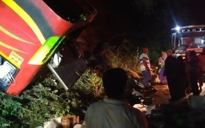 Cảnh b&aacute;o nguy hiểm khi lưu th&ocirc;ng qua &ldquo;n&uacute;t thắt&rdquo; hiểm trở tr&ecirc;n Quốc lộ 24- Ảnh 7.