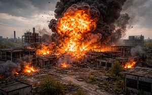 Nga gi&aacute;ng đ&ograve;n mạnh: Trung t&acirc;m chỉ huy của Ukraine tr&uacute;ng hỏa lực BM-21 Grad - Ảnh 3.