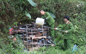 Thu giữ và tiêu hủy 304 khẩu súng cất giấu trái phép