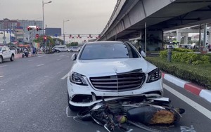 Nữ tài xế Mercedes mất lái, kéo lê 10 xe máy ở Tp.Thủ Đức có nồng độ cồn vượt mức cho phép