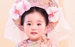 Con g&aacute;i &uacute;t nh&agrave; Kh&aacute;nh Thi - Phan Hiển, xinh y&ecirc;u như thi&ecirc;n thần đ&oacute;n Noel! - Ảnh 10.