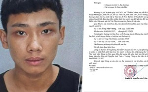 Truy tìm nghi phạm Tòng Văn Vượng, đối tượng sát hại Tổ trưởng an ninh