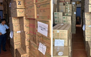 Phát hiện kho chứa 25 tấn sữa bột không rõ nguồn gốc ở Long An
