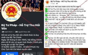 Cảnh báo tài khoản Facebook giả mạo Bộ Tư pháp hỗ trợ lấy lại tiền lừa đảo