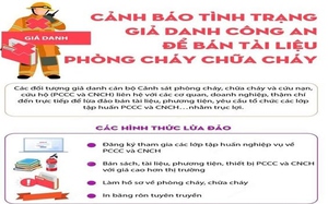 Cảnh giác với thủ đoạn giả danh cán bộ cảnh sát PCCC để lừa đảo
