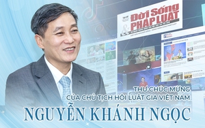 Thư chúc mừng của Chủ tịch Hội Luật Gia