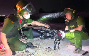 Công an truy đuổi nhóm thanh thiếu niên mang hung khí gây rối