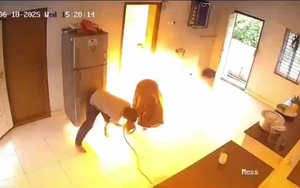 Nổ lớn do rò rỉ khí gas, đôi nam nữ thoát chết kỳ diệu
