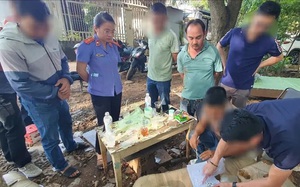 Triệt phá tụ điểm buôn bán ma túy trong khu nghĩa trang