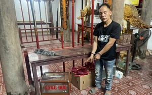 Bắt đối tượng chuyên trộm tiền công đức tại các đình, chùa