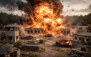 Thời khắc bom lượn tr&uacute;t xuống: Nga c&ocirc;ng bố đ&ograve;n đ&aacute;nh v&agrave;o Kostyantynivka - Ảnh 3.