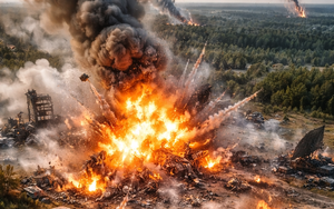 Từ UAV đến bom lượn: Nga mở đợt tập k&iacute;ch dồn dập v&agrave;o c&aacute;c trận địa Ukraine - Ảnh 4.