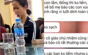 Thực hư vụ th&ocirc;ng tin học sinh &ldquo;liếm đất&rdquo; ở Ph&uacute; Thọ: Gi&aacute;o vi&ecirc;n ch&iacute;nh thức l&ecirc;n tiếng - Ảnh 3.