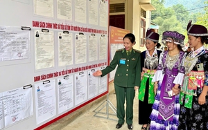 Đồng b&agrave;o miền n&uacute;i Quảng Ng&atilde;i n&aacute;o nức chờ ng&agrave;y cầm l&aacute; phiếu- Ảnh 6.