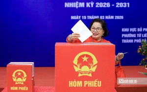 C&oacute; nơi đ&atilde; ho&agrave;n th&agrave;nh 100% tỉ lệ cử tri đi bầu cử - Ảnh 4.