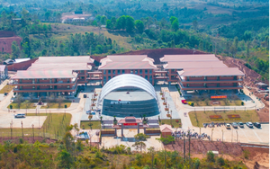 Vượt nắng, thắng mưa, bộ đội g&oacute;p sức x&acirc;y trường nội tr&uacute; li&ecirc;n cấp bi&ecirc;n giới Nghệ An- Ảnh 13.