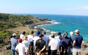 Lâm Đồng: Cửa biển Phan Thiết bồi lấp nghiêm trọng, tàu cao tốc “vật lộn” ra vào cảng- Ảnh 3.