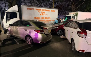 Vụ t&agrave;i xế U70 vi phạm nồng đồ cồn t&ocirc;ng li&ecirc;n ho&agrave;n xe ở H&agrave; Nội: Một phụ nữ đ&atilde; tử vong - Ảnh 3.