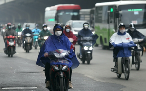 Kh&ocirc;ng kh&iacute; lạnh dồn dập tr&agrave;n xuống, miền Bắc r&eacute;t buốt, miền Trung mưa k&eacute;o d&agrave;i - Ảnh 2.